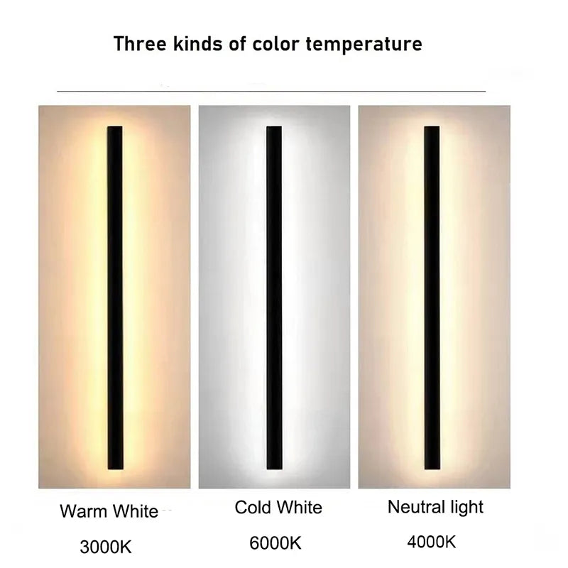 Modern Waterproof LED Outdoor Wall Light