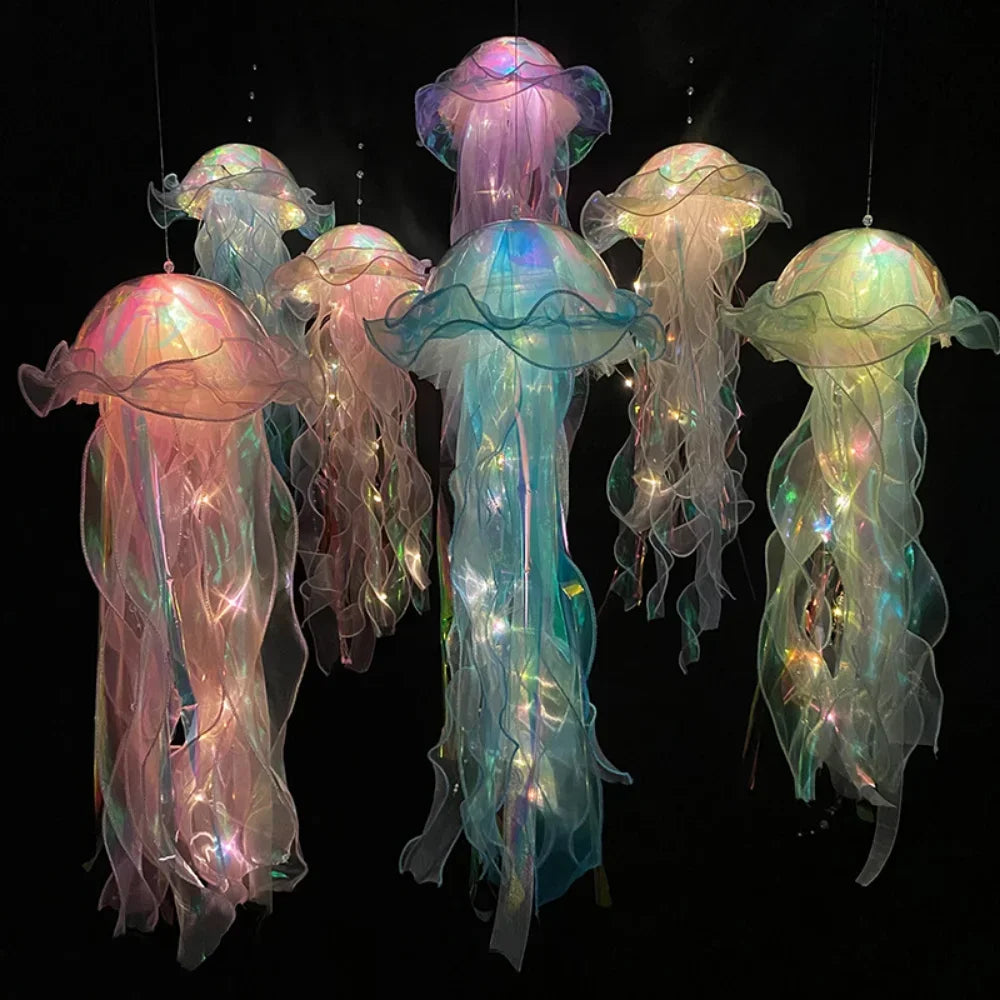Portable Jellyfish Flower Lamp