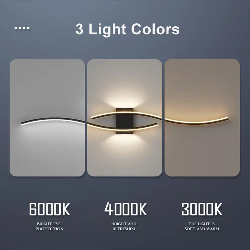 Modern Minimalist LED Wall Light