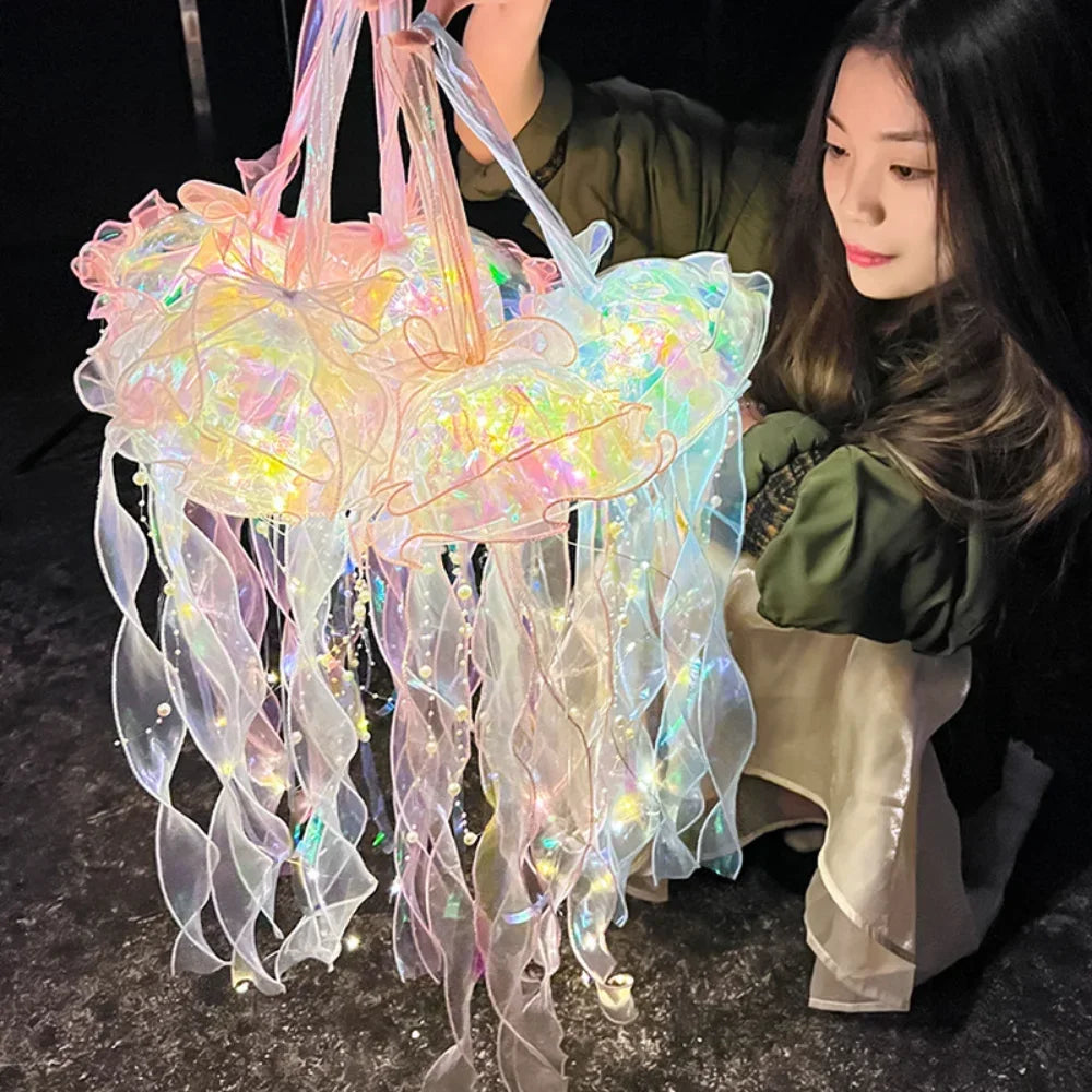 Portable Jellyfish Flower Lamp