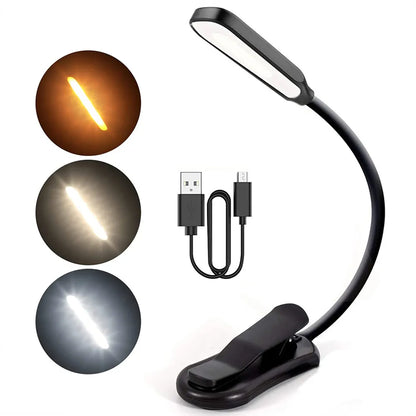 Usb Rechargeable 7-Led Reading Light