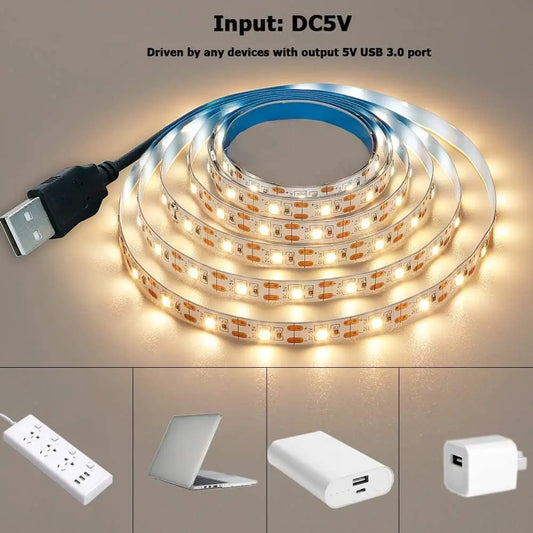 Usb Strips Warm Led Light