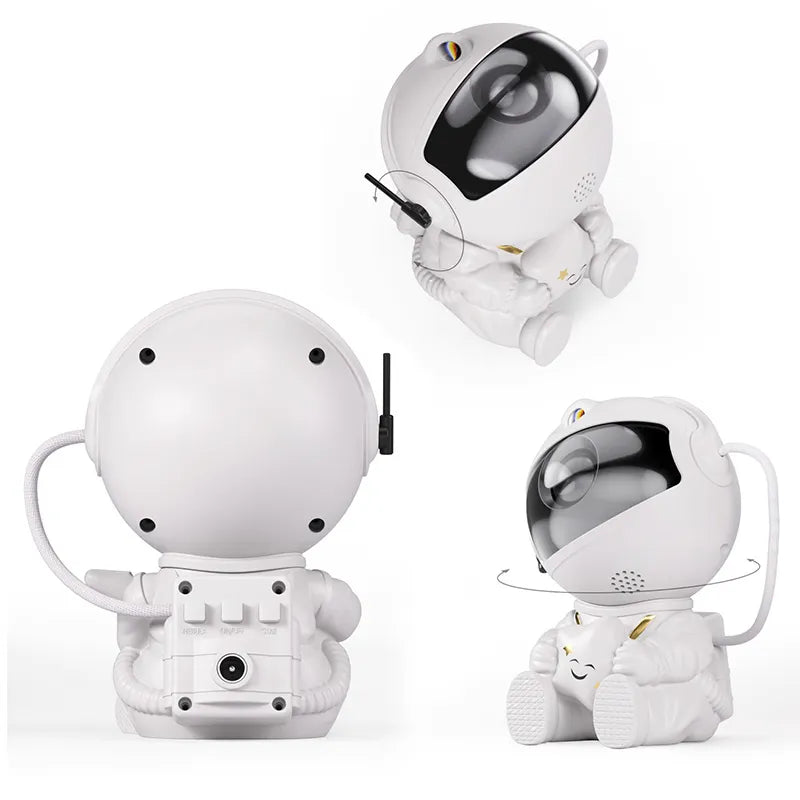 Starry Astronaut Night Light Decor