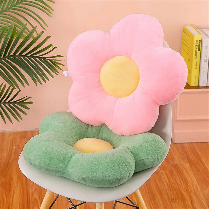 Winter Cozy Circular Chair Cushion