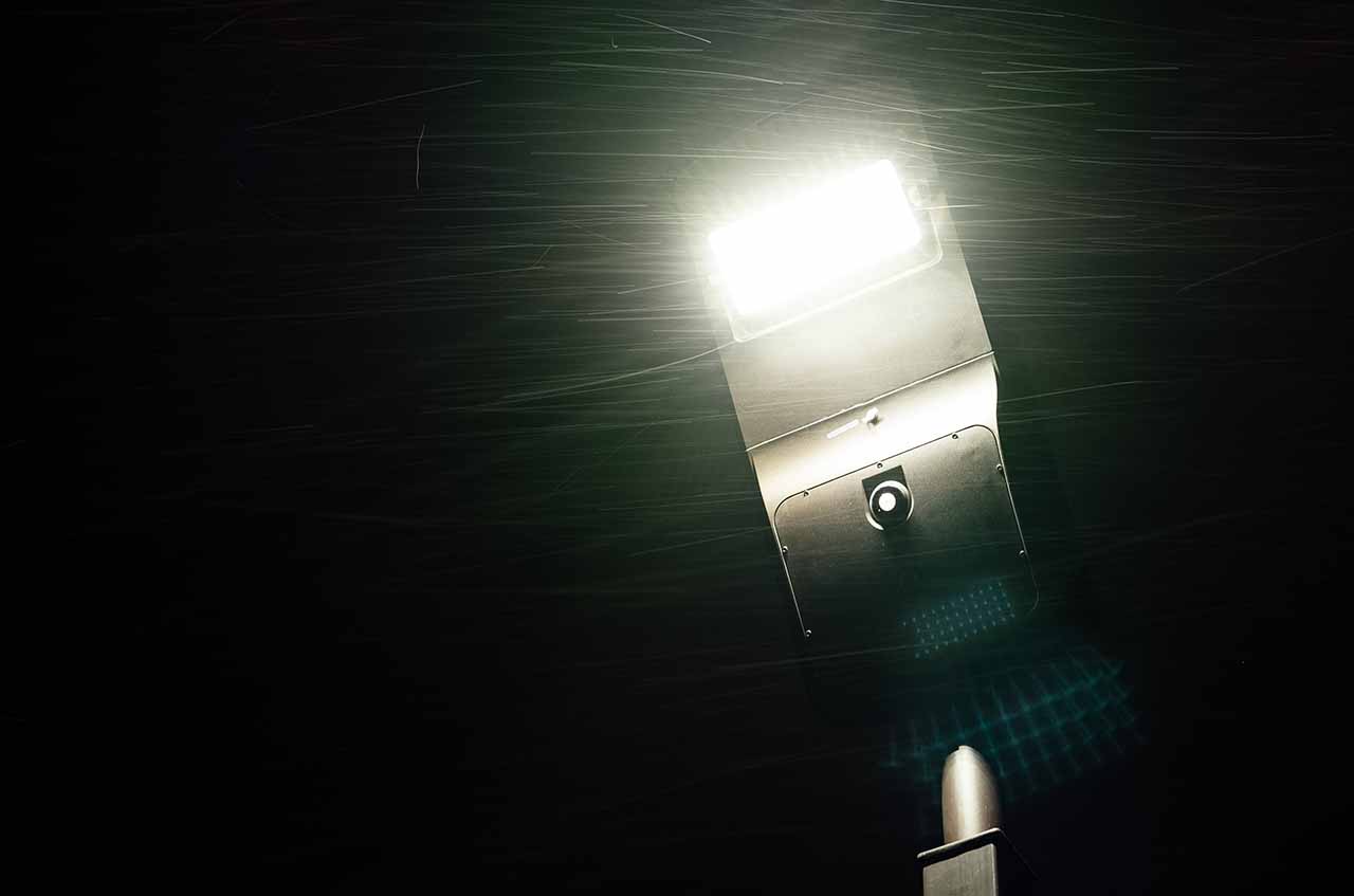 SOLTECH solar LED park lighting project